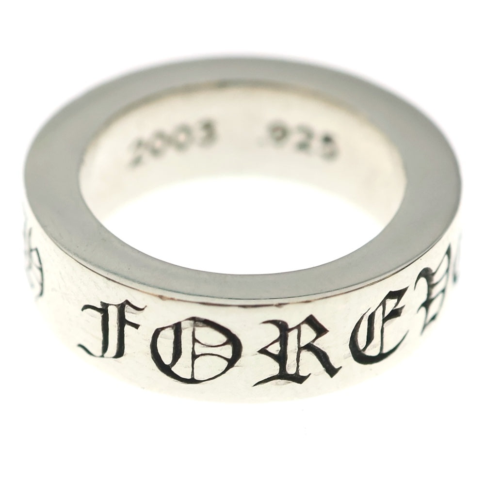 CHROME HEARTS(クロムハーツ) 6mm SPACER FOREVER 6mmスペーサーリング フォーエバーシルバーBCA337 レディース