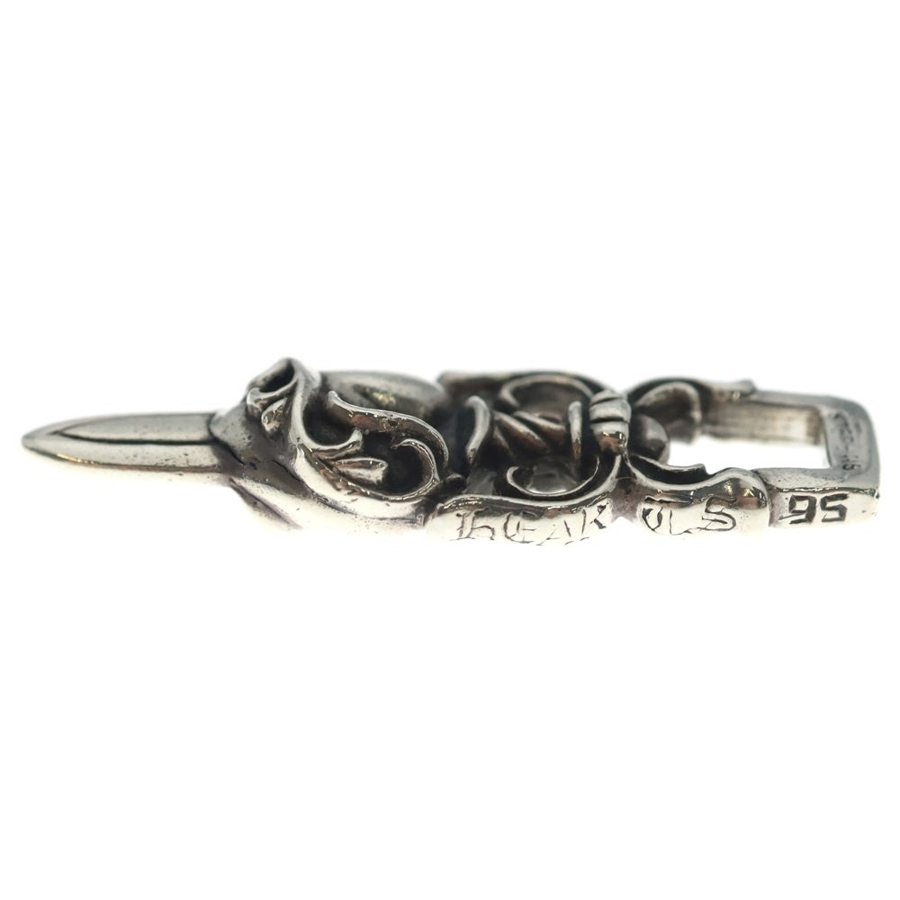 CHROME HEARTS(クロムハーツ) DAGGER HEART ダガーハート ペンダントトップ シルバー BCA243