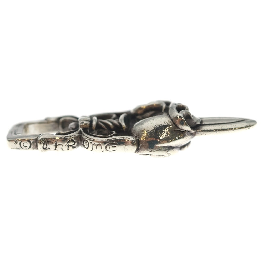 CHROME HEARTS(クロムハーツ) DAGGER HEART ダガーハート ペンダントトップ シルバー BCA243