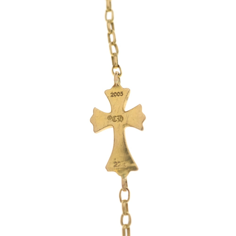 CHROME HEARTS(クロムハーツ) 22K CHN BBY FAT ベイビーファットチェーン ブレスレット ゴールド レディース