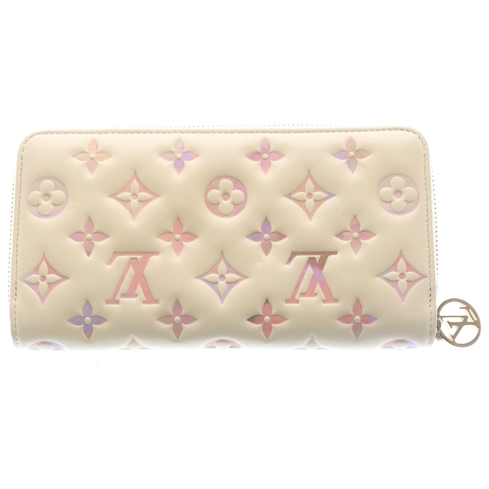 LOUIS VUITTON(ルイヴィトン) モノグラム ジッピー・ウォレット 長財布 ドリームベージュ M15091 レディース