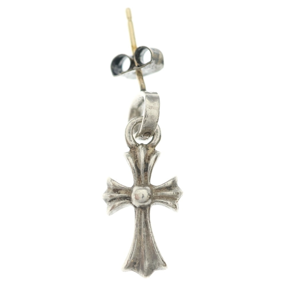 CHROME HEARTS(クロムハーツ) BBY F PPRCHN ベイビーファットクロス ドロップピアス シルバー BCA090