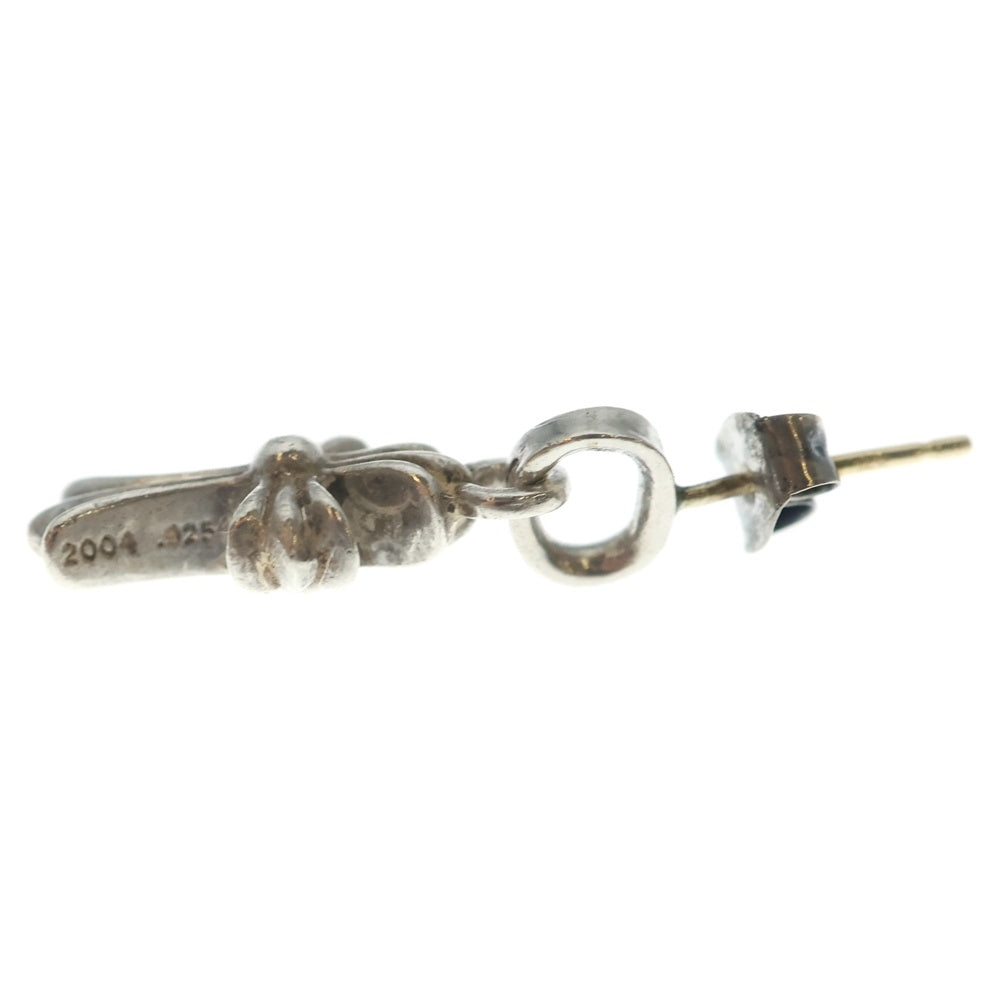 CHROME HEARTS(クロムハーツ) BBY F PPRCHN ベイビーファットクロス ドロップピアス シルバー BCA090