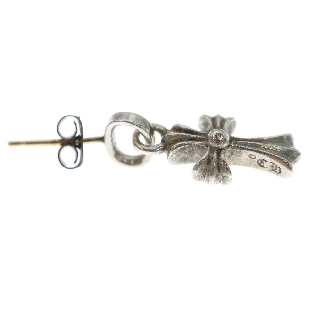 CHROME HEARTS(クロムハーツ) BBY F PPRCHN ベイビーファットクロス ドロップピアス シルバー BCA090