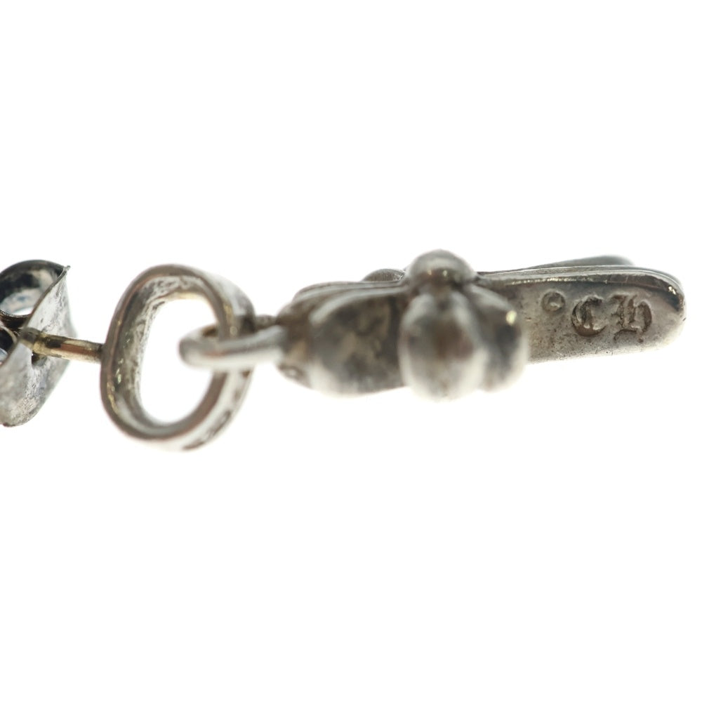 CHROME HEARTS(クロムハーツ) BBY F PPRCHN ベイビーファットクロス ドロップピアス シルバー BCA090