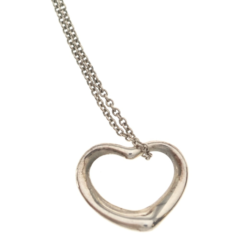 TIFFANY & Co.(ティファニー) オープンハートネックレス シルバー レディース
