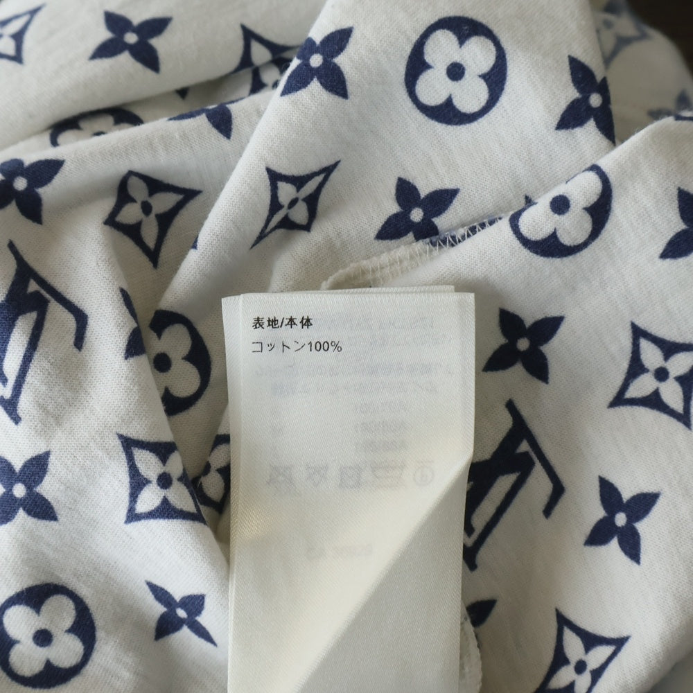 LOUIS VUITTON(ルイヴィトン) LVエスカルプリントテッドTシャツ モノグラム ホワイト RW232W UYZ FKTS21 レディース