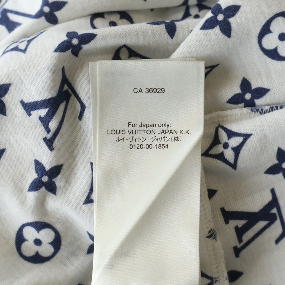 LOUIS VUITTON(ルイヴィトン) LVエスカルプリントテッドTシャツ モノグラム ホワイト RW232W UYZ FKTS21 レディース