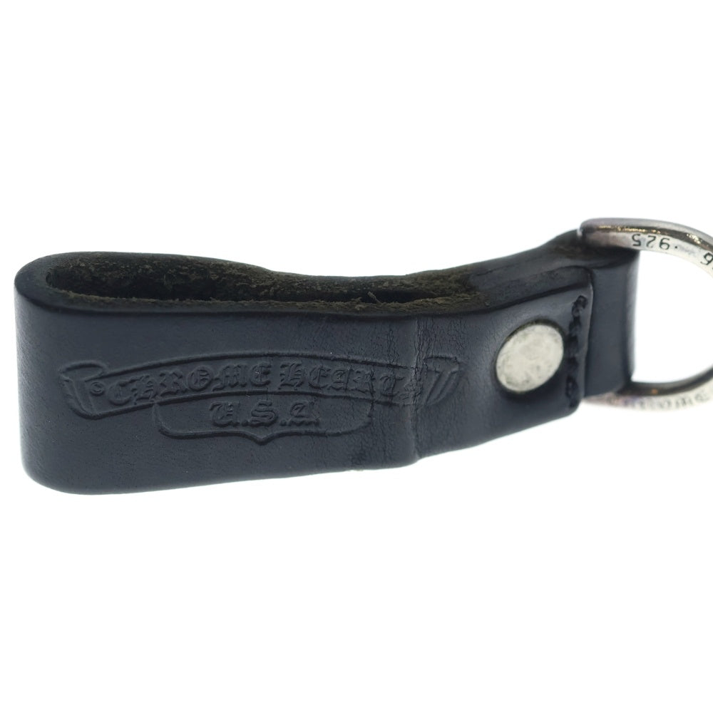 CHROME HEARTS(クロムハーツ) BELT LOOP D RING Dリング BSフレアベルトループ ブラック/シルバー