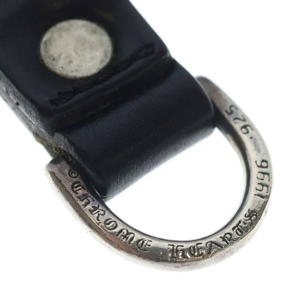 CHROME HEARTS(クロムハーツ) BELT LOOP D RING Dリング BSフレアベルトループ ブラック/シルバー