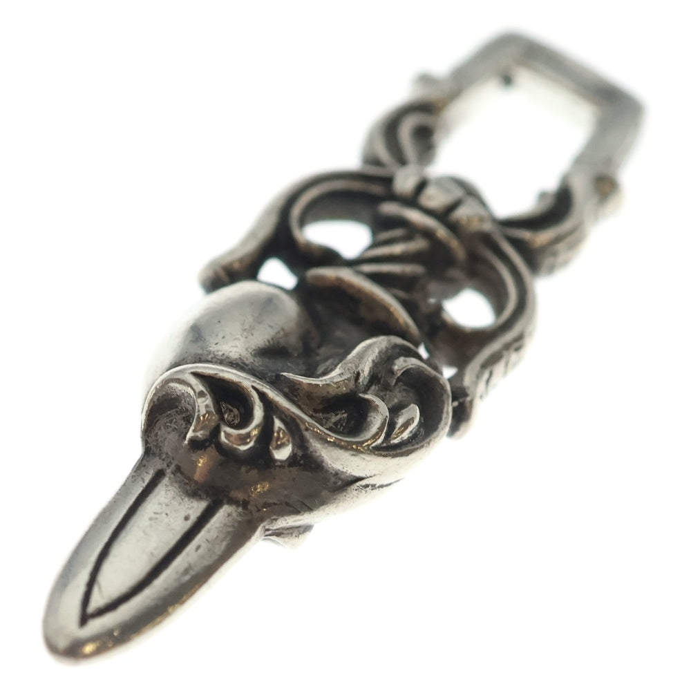 CHROME HEARTS(クロムハーツ) DAGGER HEART ダガーハート ペンダントトップ シルバー BCA243