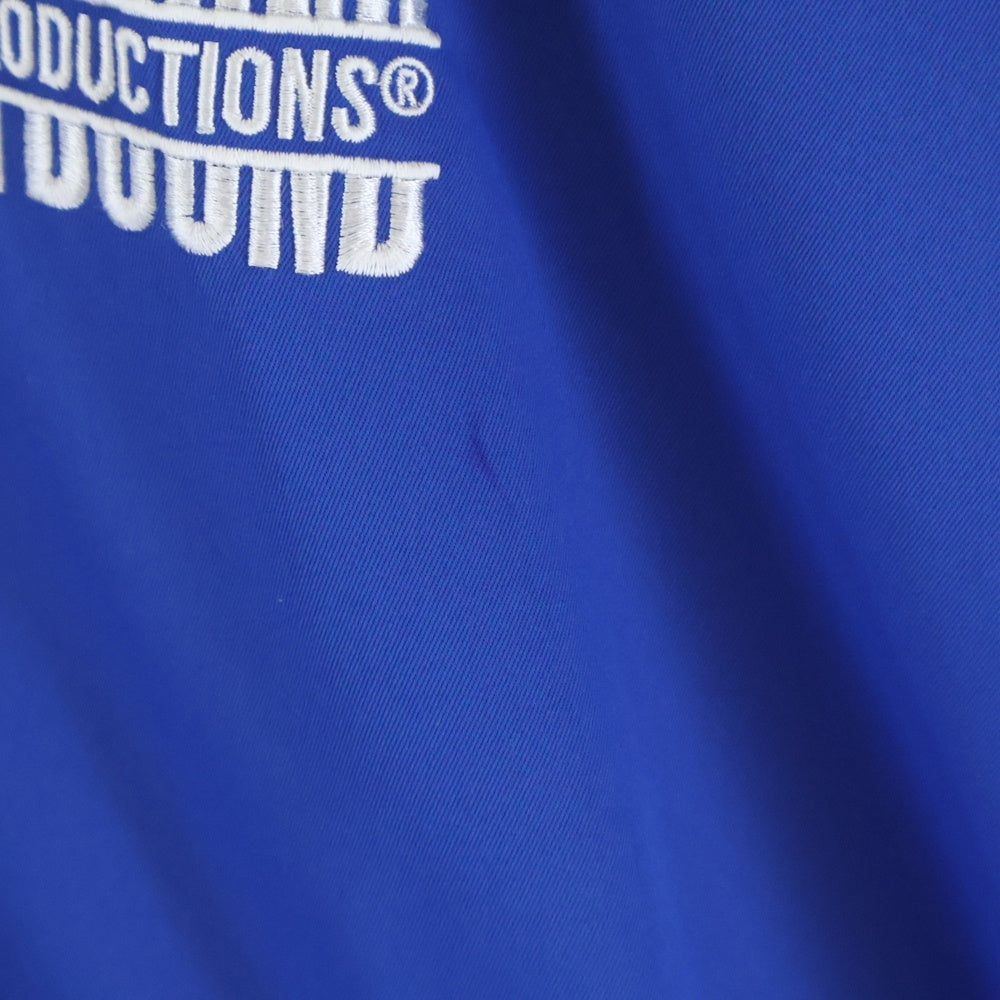 COOTIE PRODUCTIONS(クーティー プロダクションズ) 24SS Polyester Twill Track Jacket CTE-24S210 ポリエステル ツイルトラックジャケット ブルー