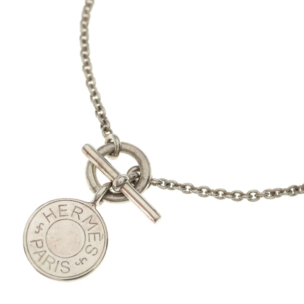 HERMES(エルメス) Sellier Necklace アミュレット セリエ コインネックレス シルバー