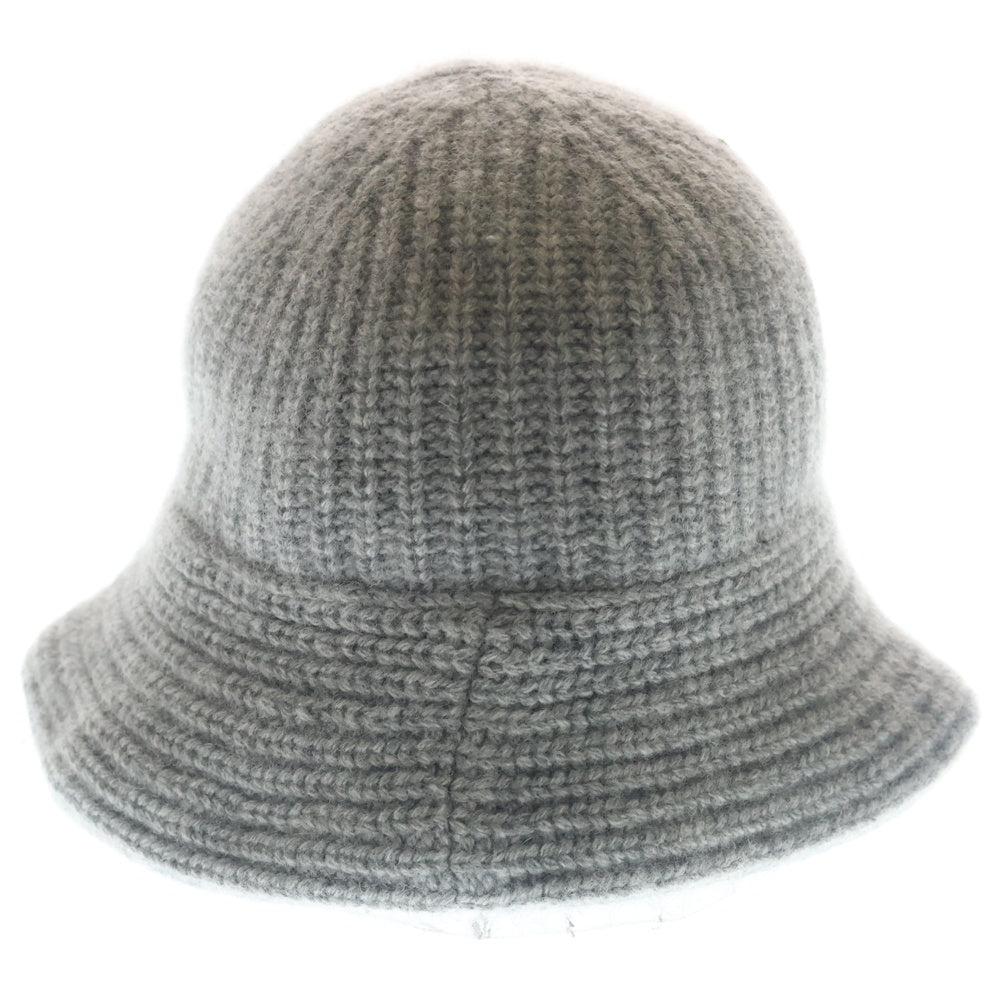CELINE(セリーヌ) Triomphe Cloche Beanie 2A80T384D.09GM トリオンフ クロシェハット カシミアビーニー グレー レディース