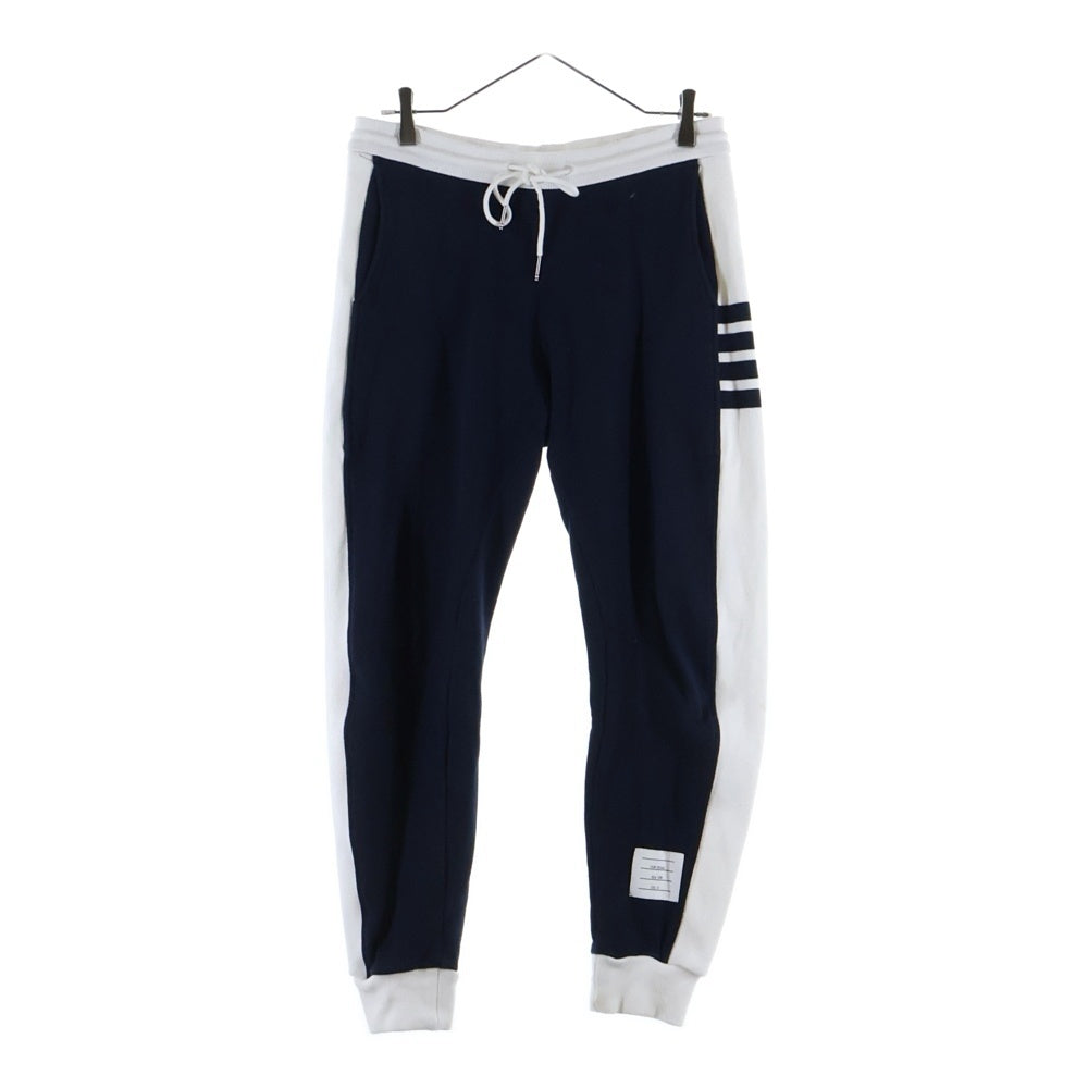 THOM BROWNE(トムブラウン) ループバックスウェットパンツ MJQ213A-03037-415 ネイビー