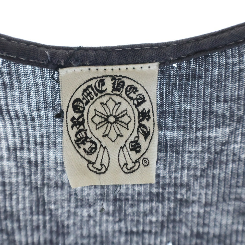 CHROME HEARTS(クロムハーツ) オールド CHクロスプリント サイドロゴタンクトップ ネイビー