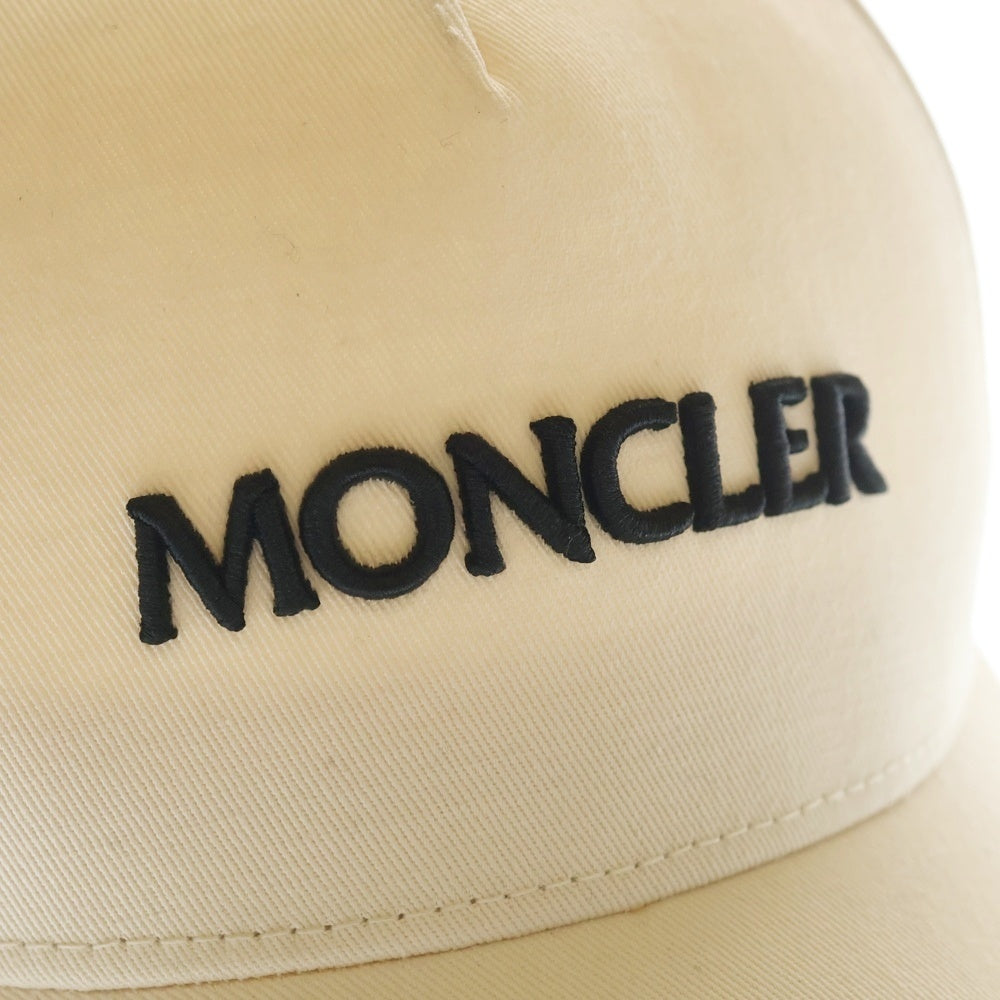 MONCLER(モンクレール) LOGO BASEBALL CAP K10913B00054 04863 ロゴ ベースボールキャップ 帽子 ベージュ