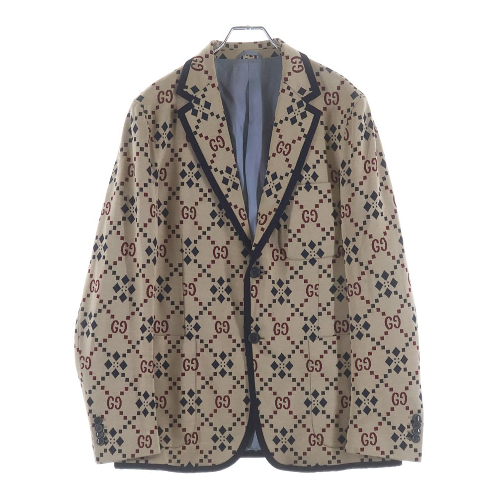 GUCCI(グッチ) GG柄テーラードジャケット 575292 ZABL5 マルチ