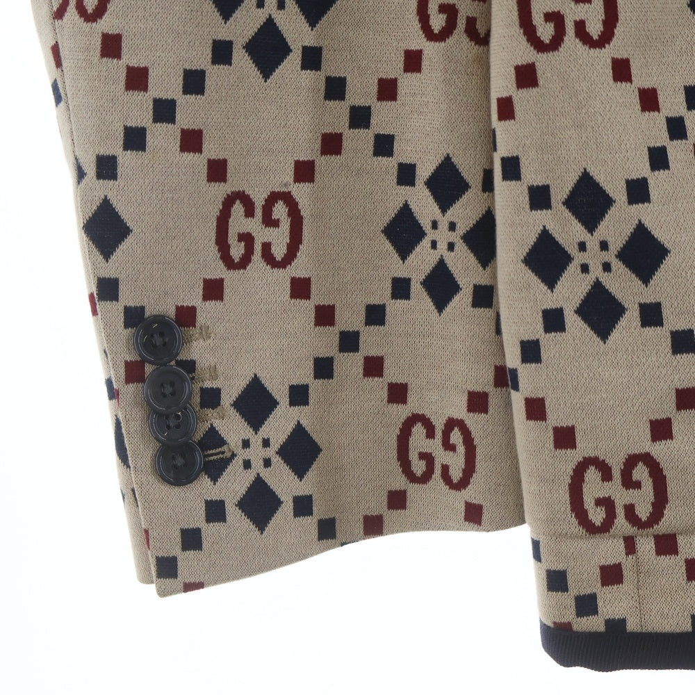 GUCCI(グッチ) GG柄テーラードジャケット 575292 ZABL5 マルチ