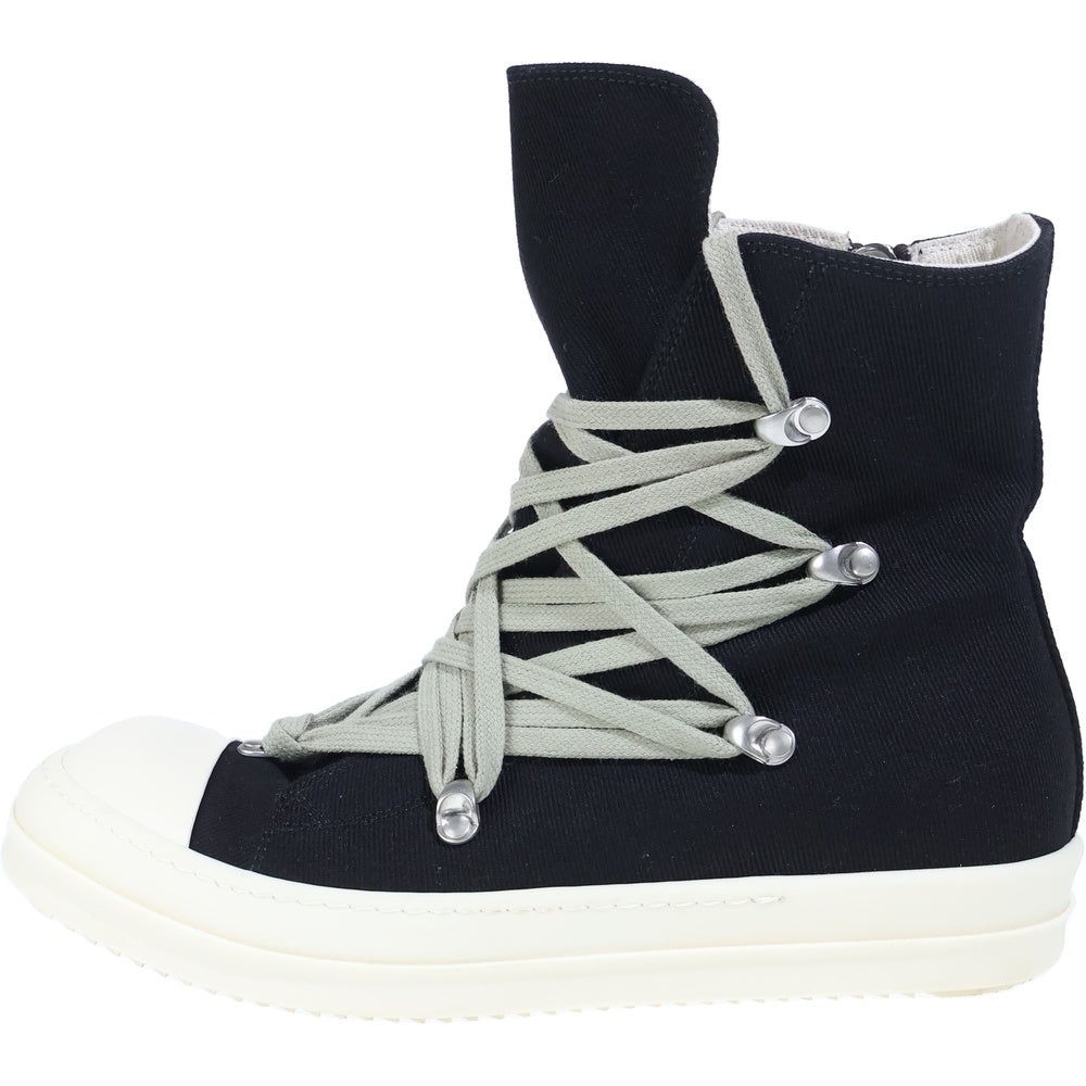 Rick Owens DRKSHDW(リックオウエンス ダークシャドウ) MEGALACE SNEAKS メガレーススニーカー ブラック DU02E7809 DOW1