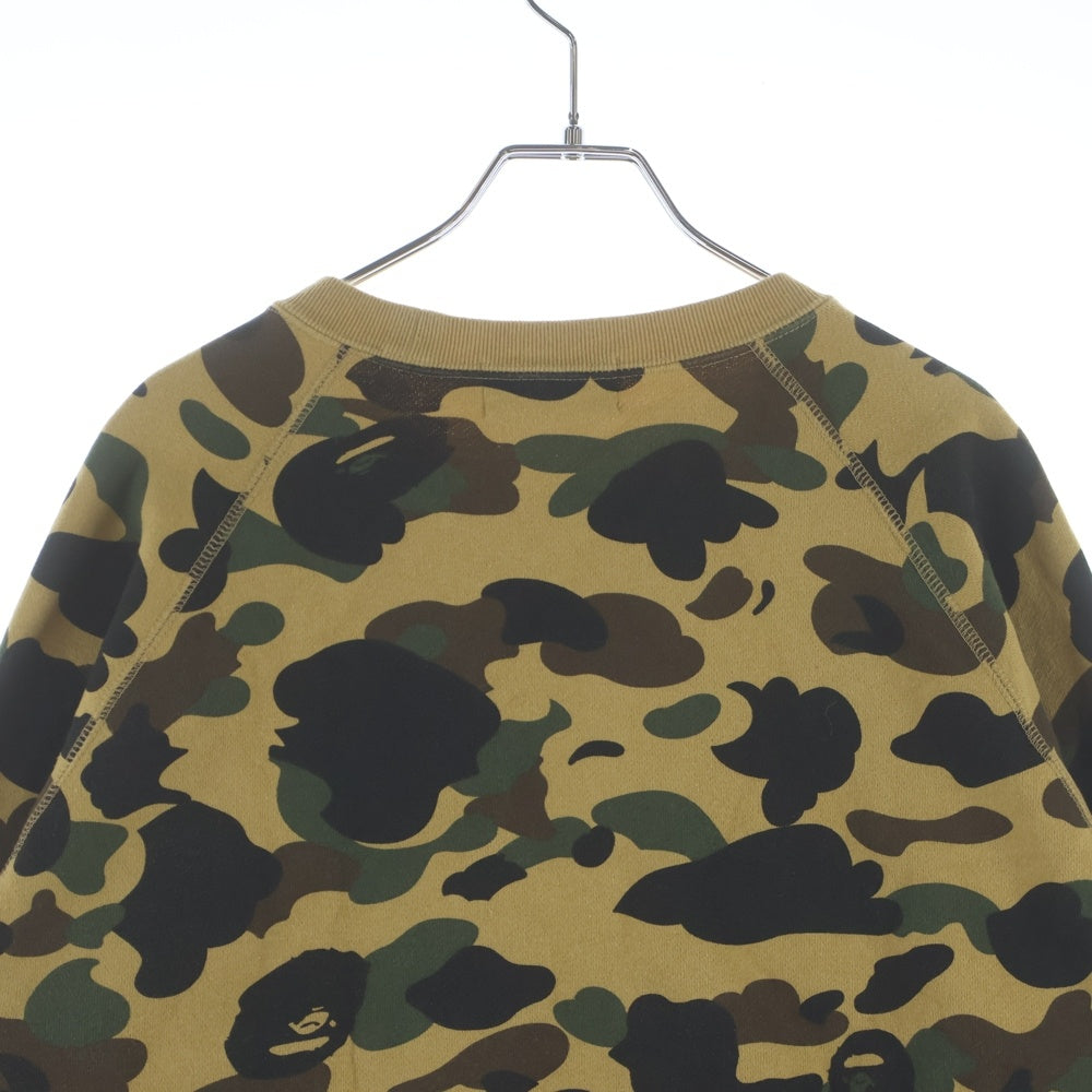 A BATHING APE(アベイシングエイプ) 1ST CAMO SHARK CREWNECK 1STカモシャーククルーネックスウェット マルチカラー 001SWG301001X
