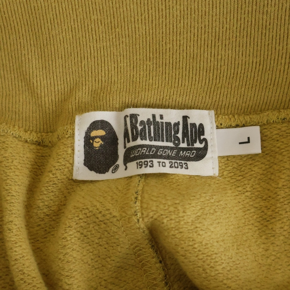 A BATHING APE(アベイシングエイプ) 1ST CAMO SHARK SLIM SWEAT PANTS 1STカモシャークスリムスウェットパンツ ブラック 001PTI301014M