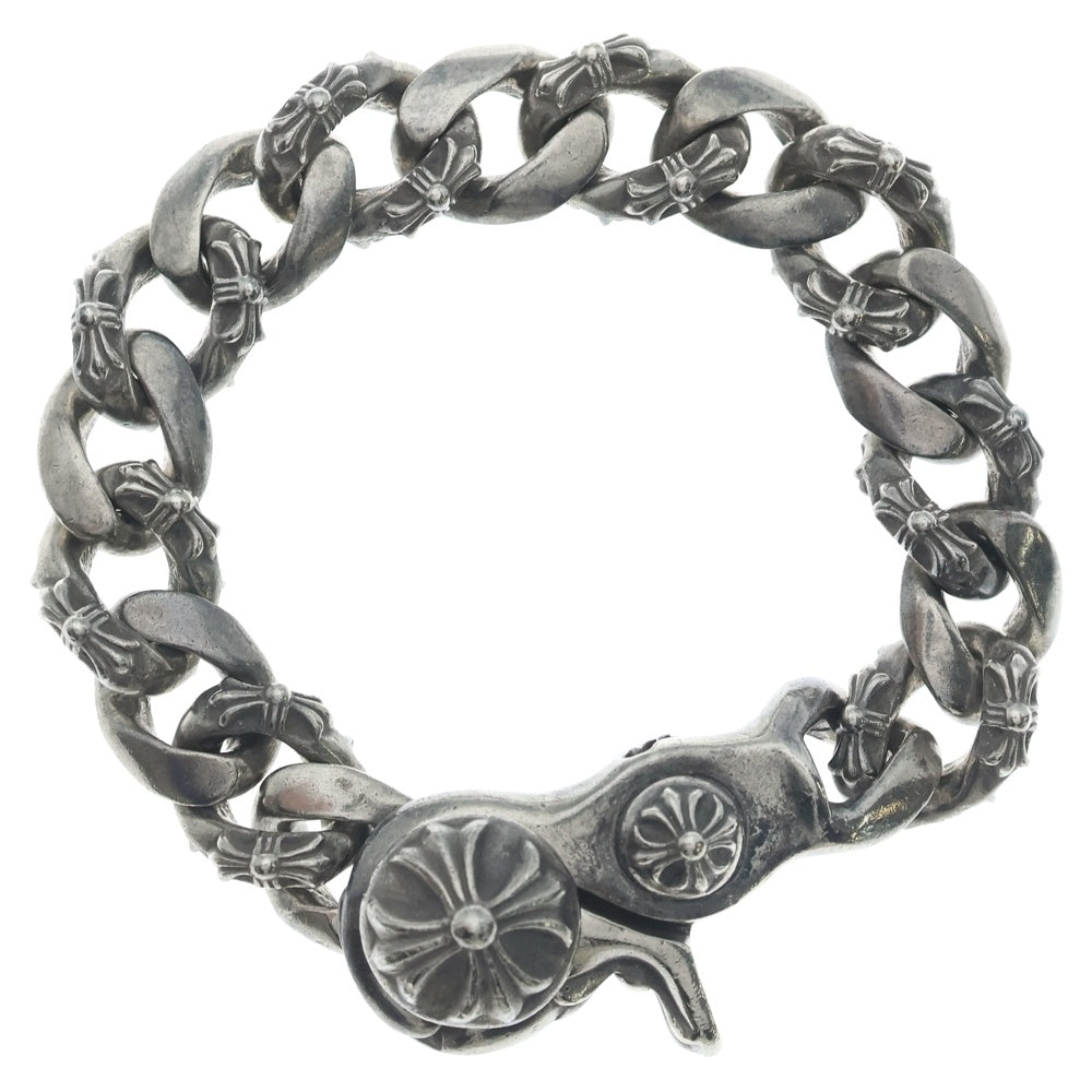 CHROME HEARTS(クロムハーツ) FNCY CHN LNK ファンシーリンククリップブレスレット 15リンク シルバー BCA145