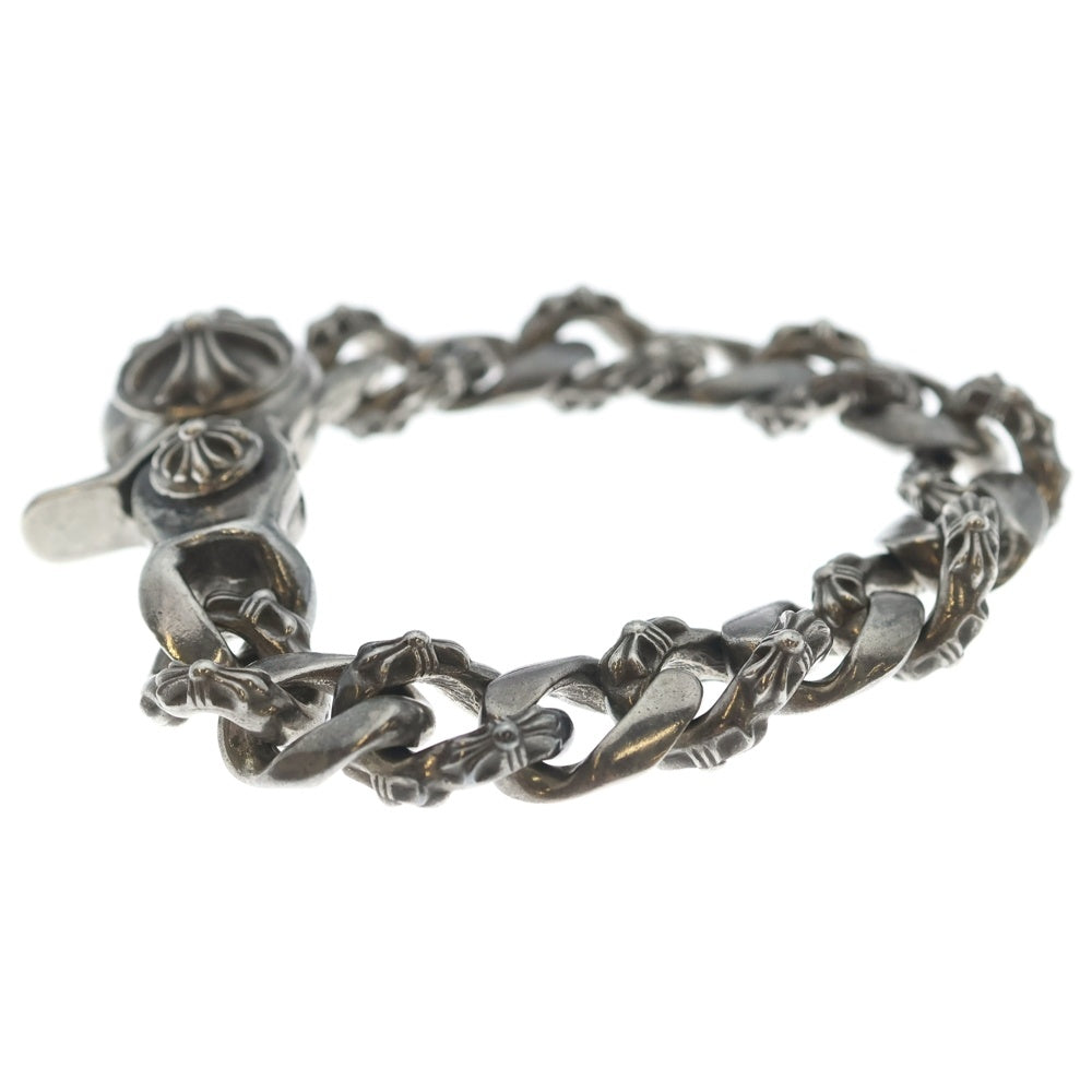 CHROME HEARTS(クロムハーツ) FNCY CHN LNK ファンシーリンククリップブレスレット 15リンク シルバー BCA145
