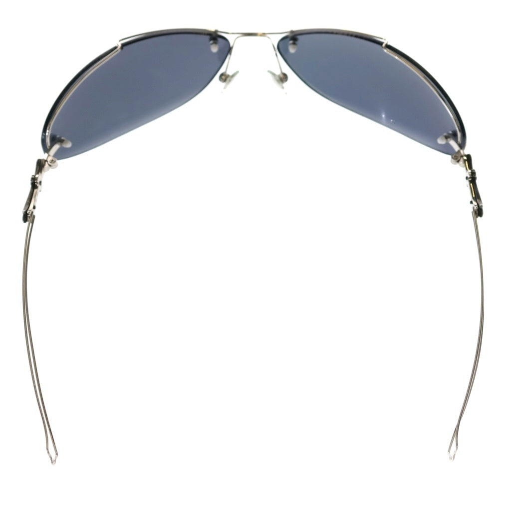 CHROME HEARTS(クロムハーツ) DRAG PIPE 1 ドラッグパイプ1 サイドクロス サングラス アイウェア ブラック/グレー