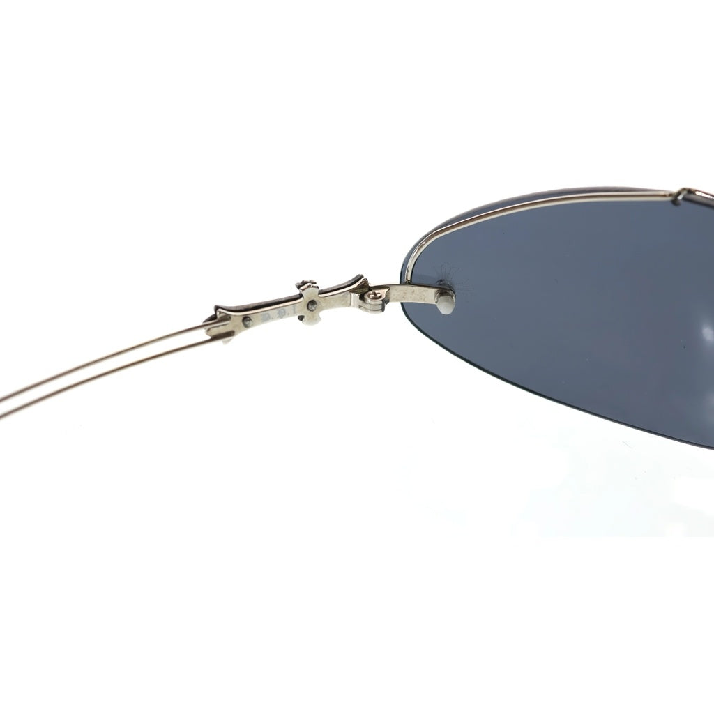 CHROME HEARTS(クロムハーツ) DRAG PIPE 1 ドラッグパイプ1 サイドクロス サングラス アイウェア ブラック/グレー