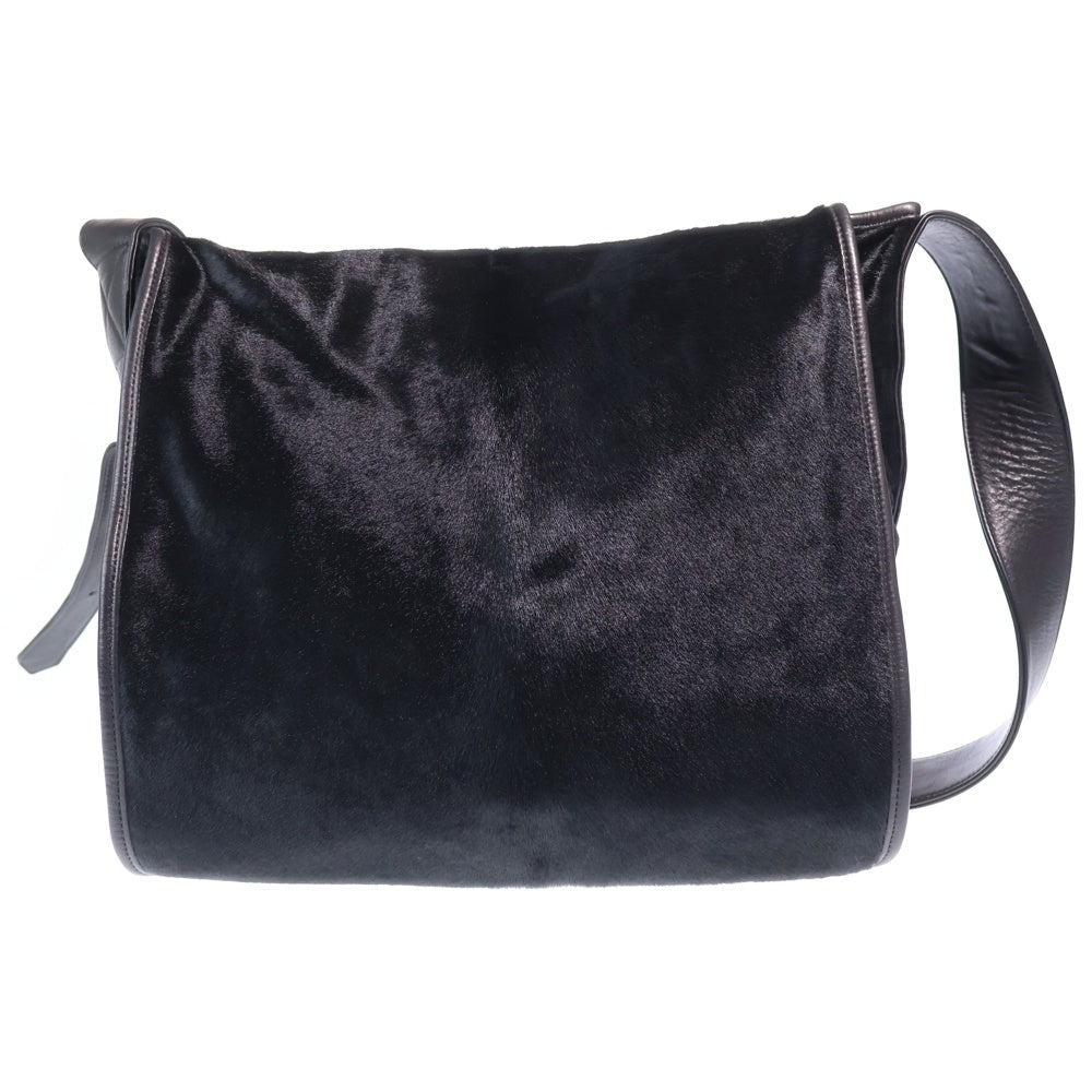 CHROME HEARTS(クロムハーツ) BAG-MAIL メールバッグ ハラコ ショルダーバッグ ブラック