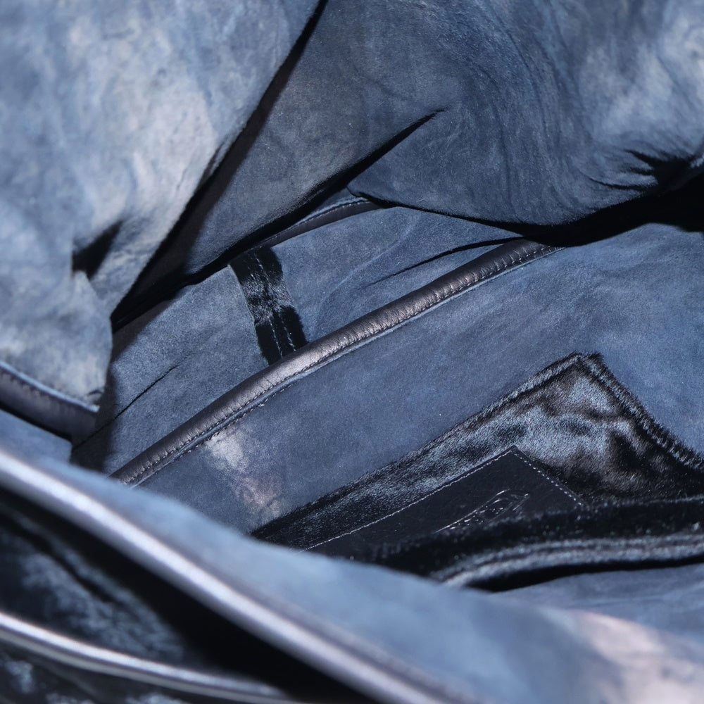 CHROME HEARTS(クロムハーツ) BAG-MAIL メールバッグ ハラコ ショルダーバッグ ブラック