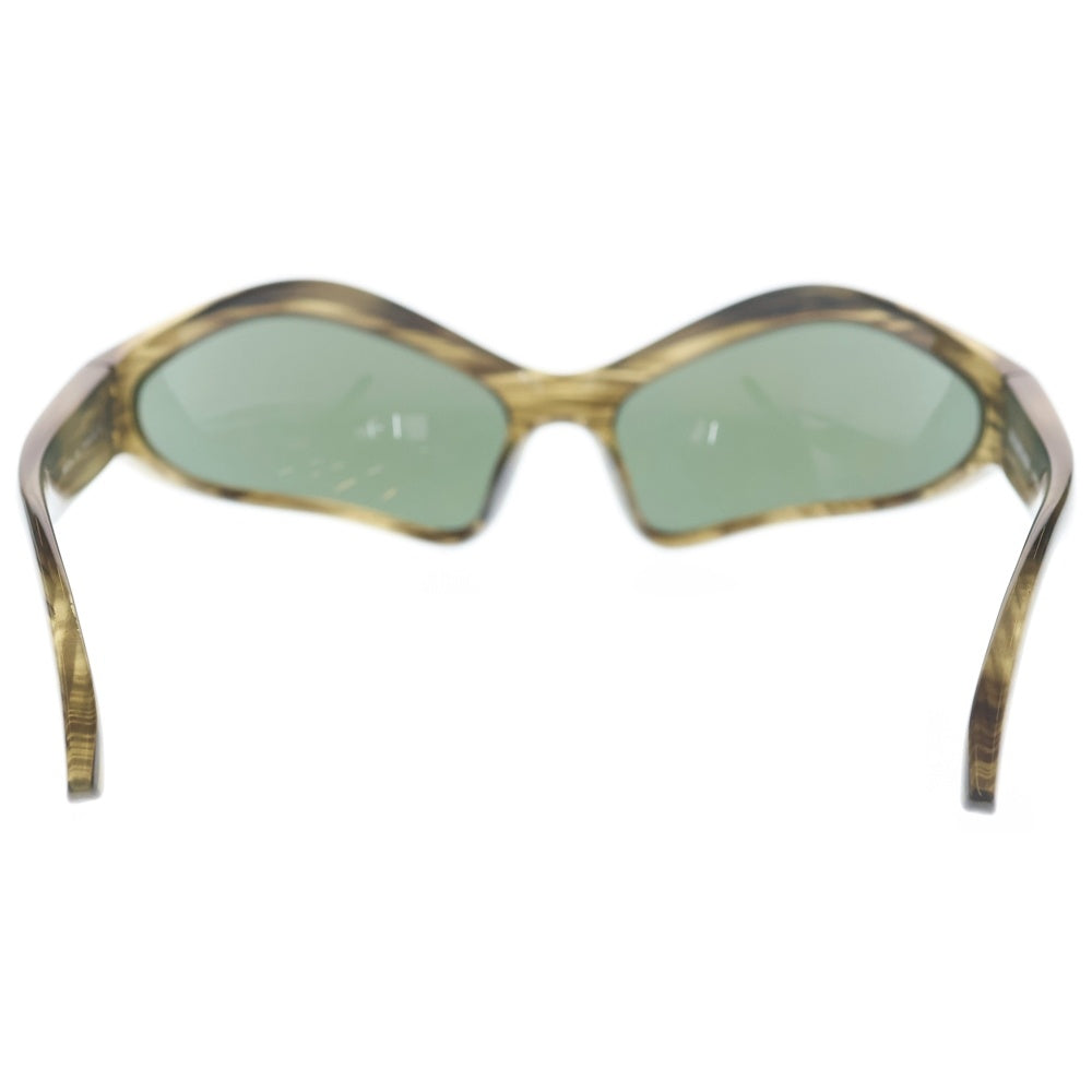 BALENCIAGA(バレンシアガ) Fennec Oval Sunglasses サイドロゴ サングラス マルチ BB0314S