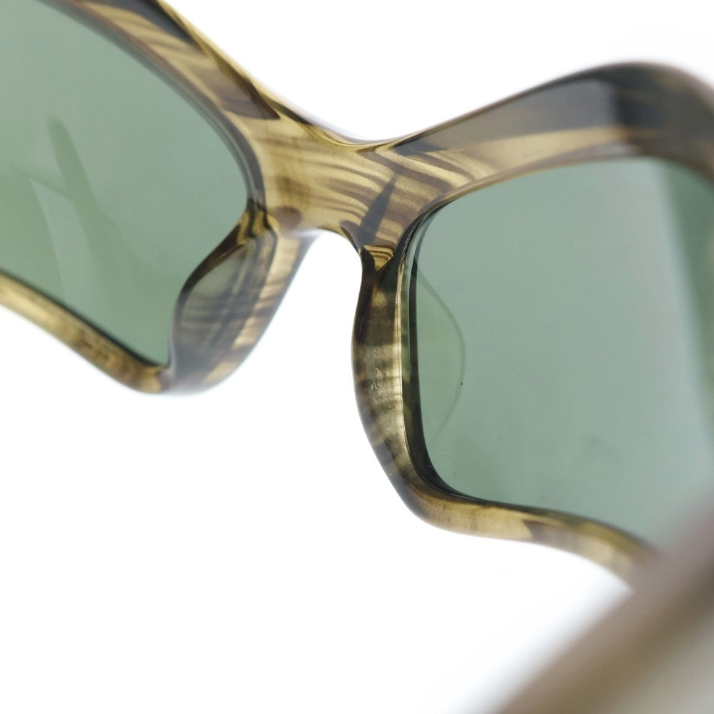 BALENCIAGA(バレンシアガ) Fennec Oval Sunglasses サイドロゴ サングラス マルチ BB0314S