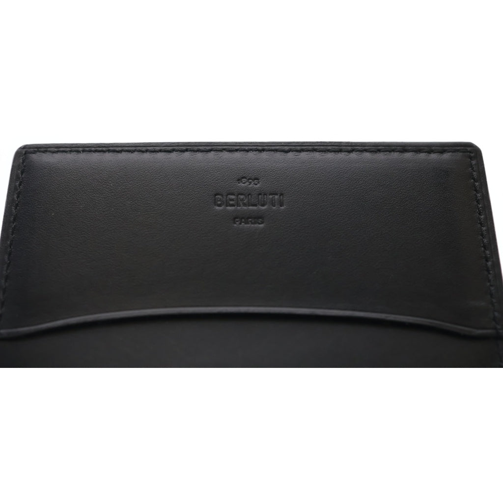 Berluti(ベルルッティ) インブイア スクリットレザー カードケース ネイビー