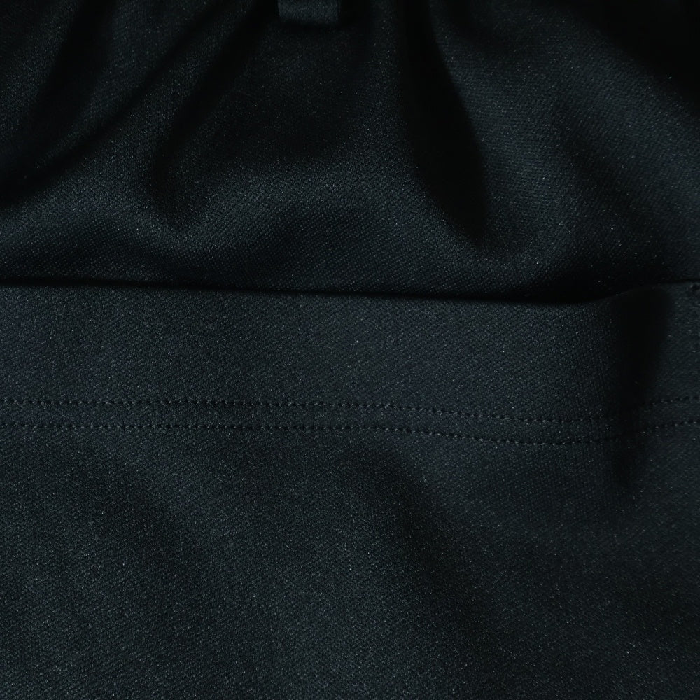 s'yte(サイト) 25SS SMOOTH JERSEY RIBBED HEMS BALLOON SARUEL PANTS バルーン サルエルパンツ ブラック UT-P12-902