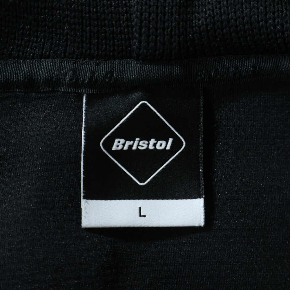 F.C.R.B./F.C.Real Bristol/FCRB(エフシーアールビー/エフシーレアルブリストル) QUARTER KNIT HOODIE プルオーバーパーカー ブラック FCRB-252043