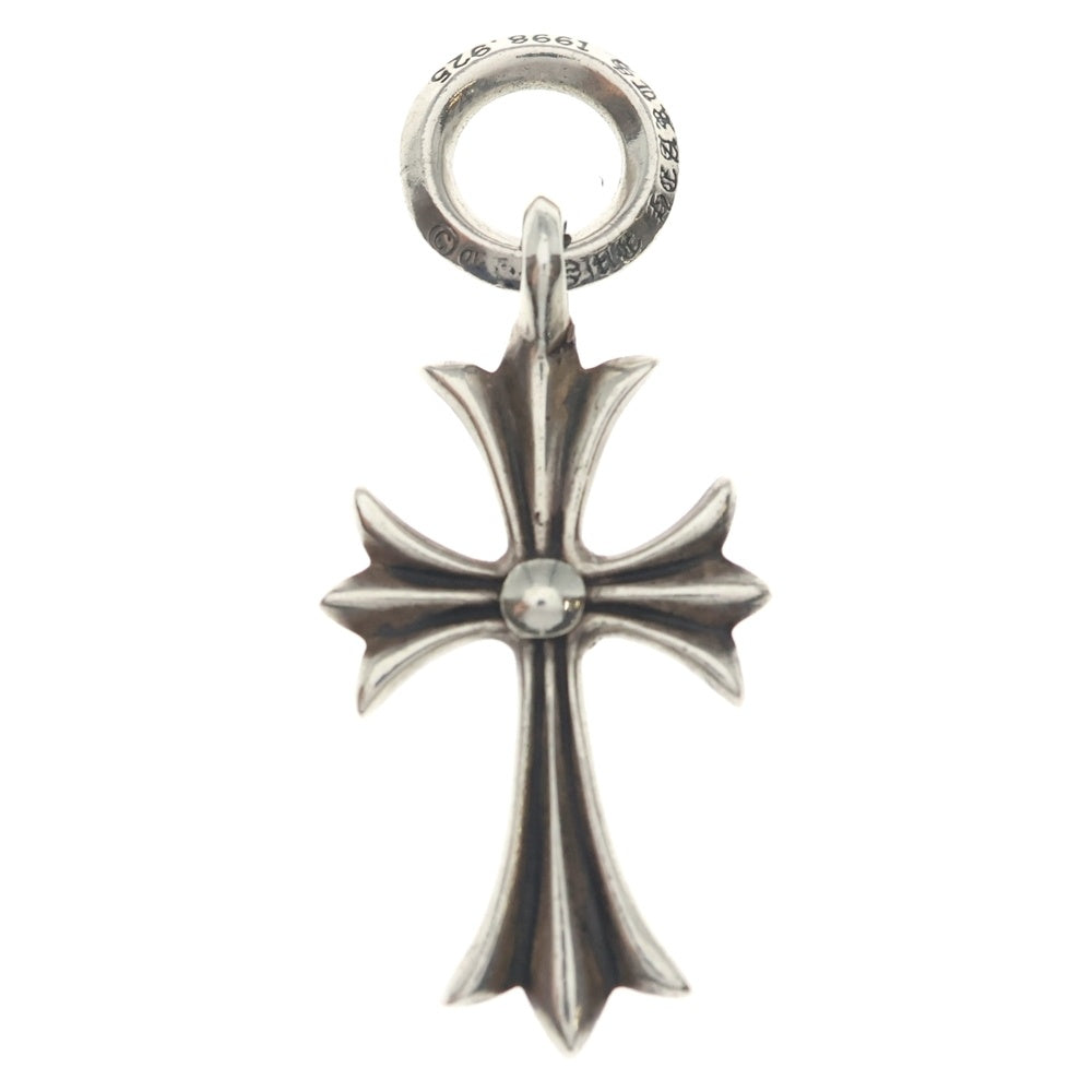 CHROME HEARTS(クロムハーツ) TINY CH CROSS タイニーCHクロス チャーム ネックレストップ シルバー BCA382