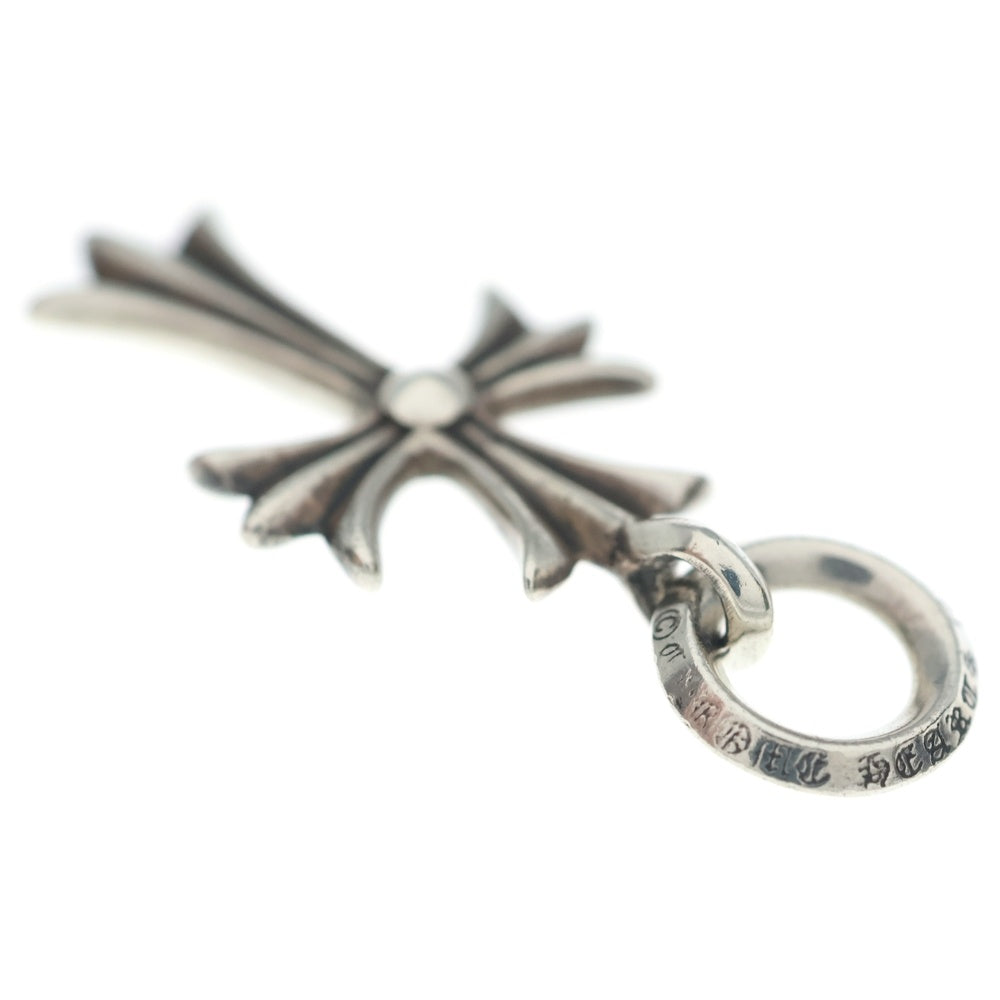 CHROME HEARTS(クロムハーツ) TINY CH CROSS タイニーCHクロス チャーム ネックレストップ シルバー BCA382