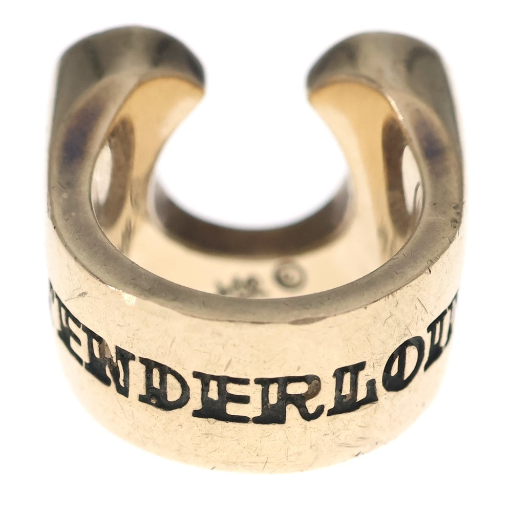 TENDERLOIN(テンダーロイン) T-H.SRING GOLD/STONE 8K ダイヤ ホースシューリング ゴールド