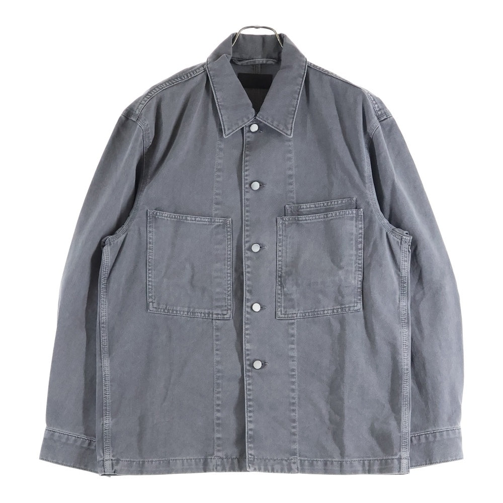 LEMAIRE(ルメール) WORKWEAR OVERSHIRT BFG-55230-B ワークウェア オーバーシャツジャケット グレー