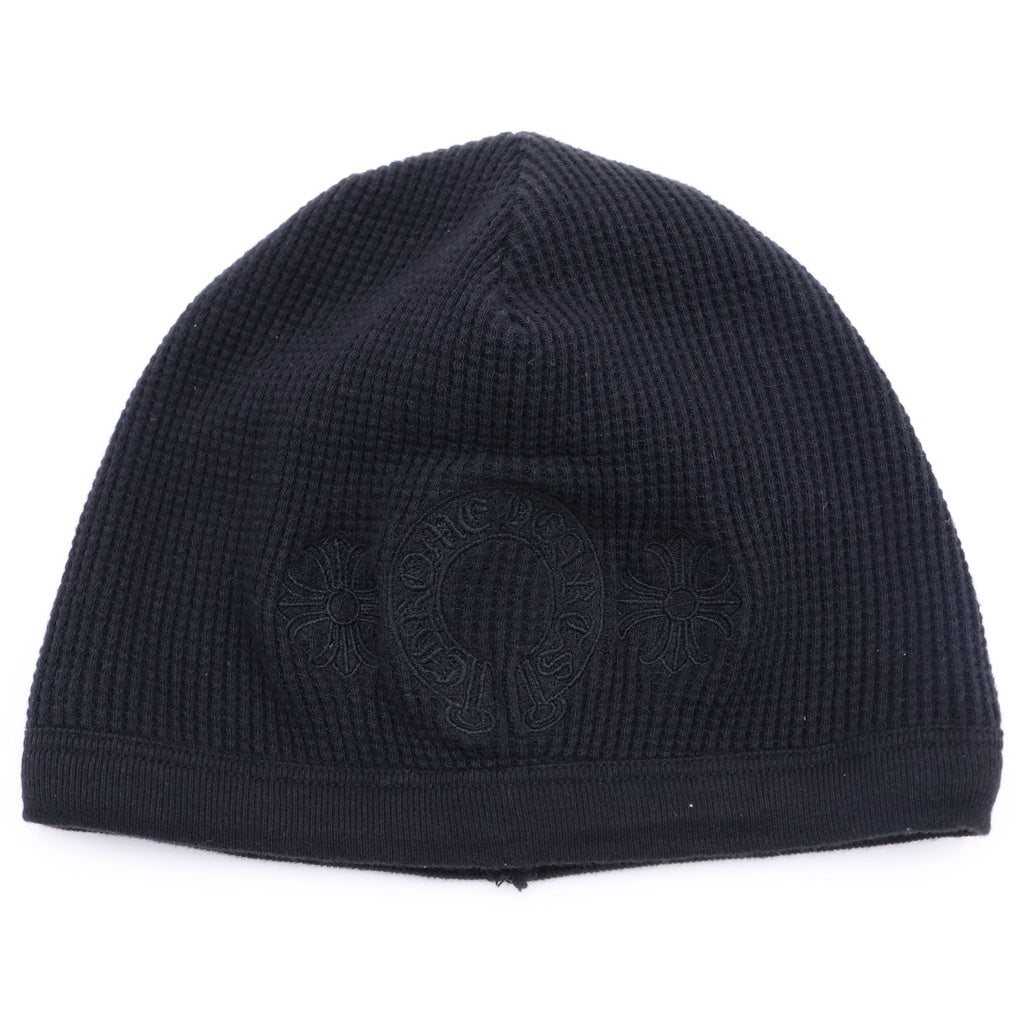 CHROME HEARTS(クロムハーツ) ホースシュー刺繍ロゴサーマルビーニー 
