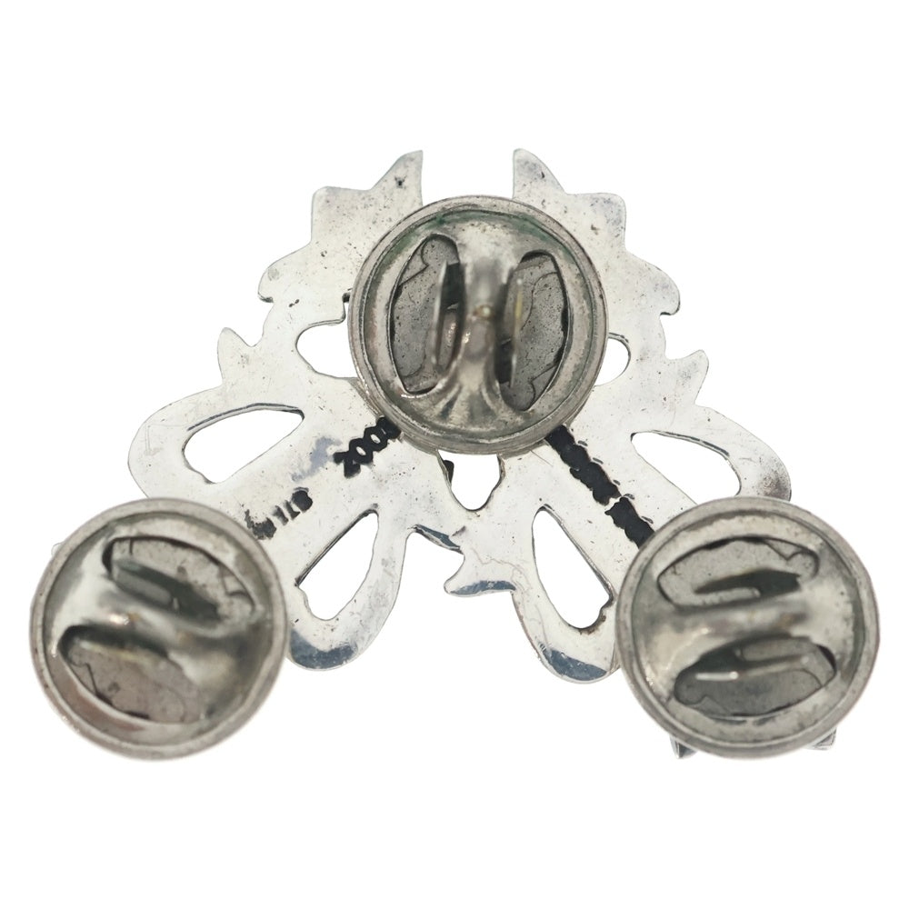 CHROME HEARTS(クロムハーツ) Stick Pin Large Floral Cross Corner スティック ピン ラージ フローラルクロスコーナー シルバー