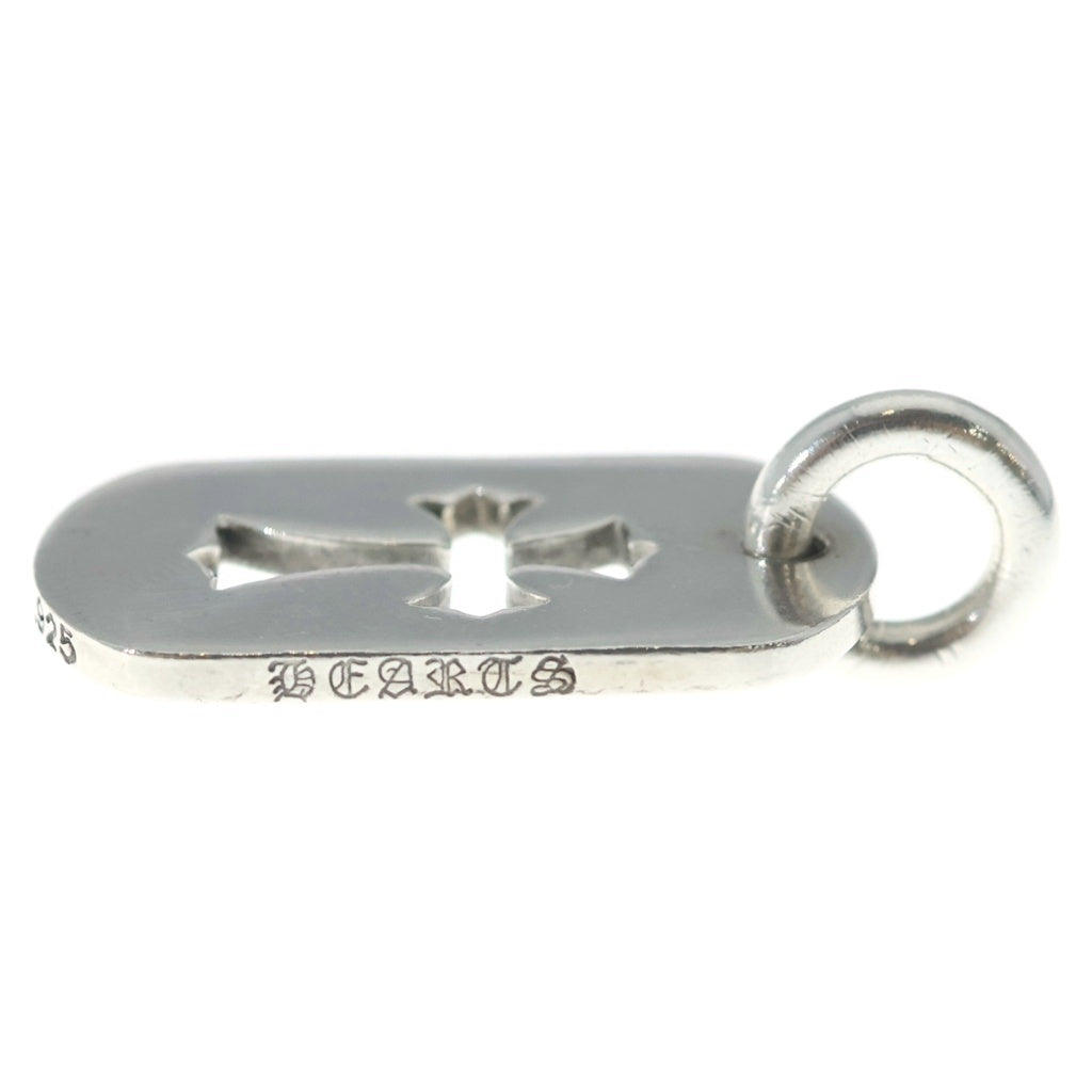 CHROME HEARTS(クロムハーツ) D TAG SML CO CRS カットアウトクロスドッグタグ スモール ペンダントトップ シルバー BCA242