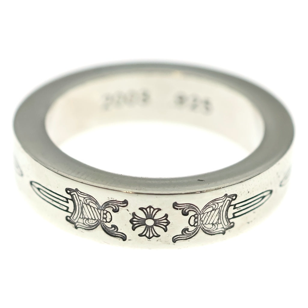 CHROME HEARTS(クロムハーツ) 6mm SPACER DAGGER 6mmスペーサーリング ダガー シルバーBCA335