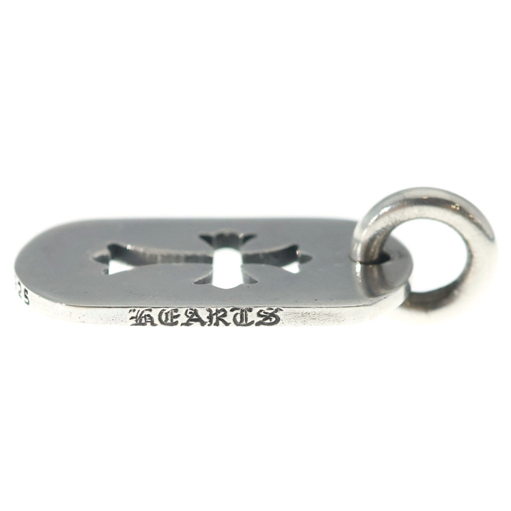 CHROME HEARTS(クロムハーツ) D TAG SML CO CRS カットアウトクロスドッグタグ スモール ペンダントトップ シルバー BCA242