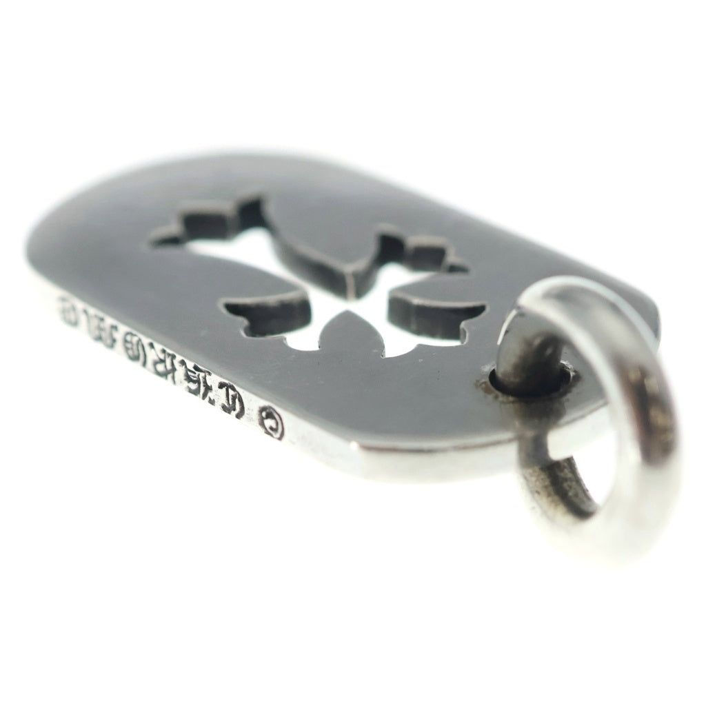 CHROME HEARTS(クロムハーツ) D TAG SML CO CRS カットアウトクロスドッグタグ スモール ペンダントトップ シルバー BCA242