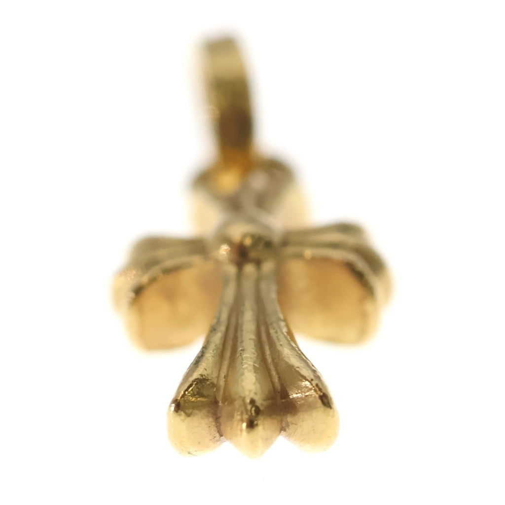 CHROME HEARTS(クロムハーツ) 22K CRS BBYFAT P/DIA ベイビーファットクロス PAVEダイヤ ペンダントトップ ゴールド BCA035