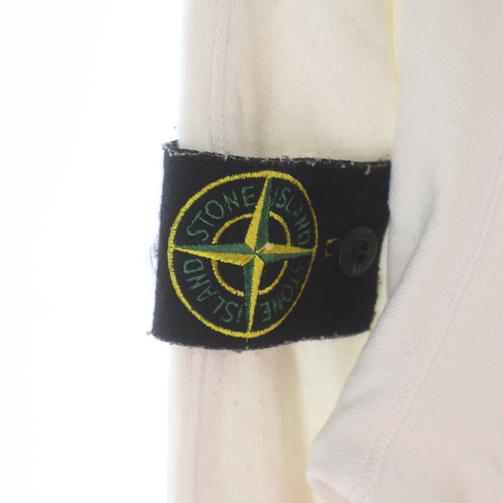 STONE ISLAND(ストーンアイランド) GARMENT DYE SWEAT SHIRT ガーメント ダイ スウェット シャツ ホワイト 801566060