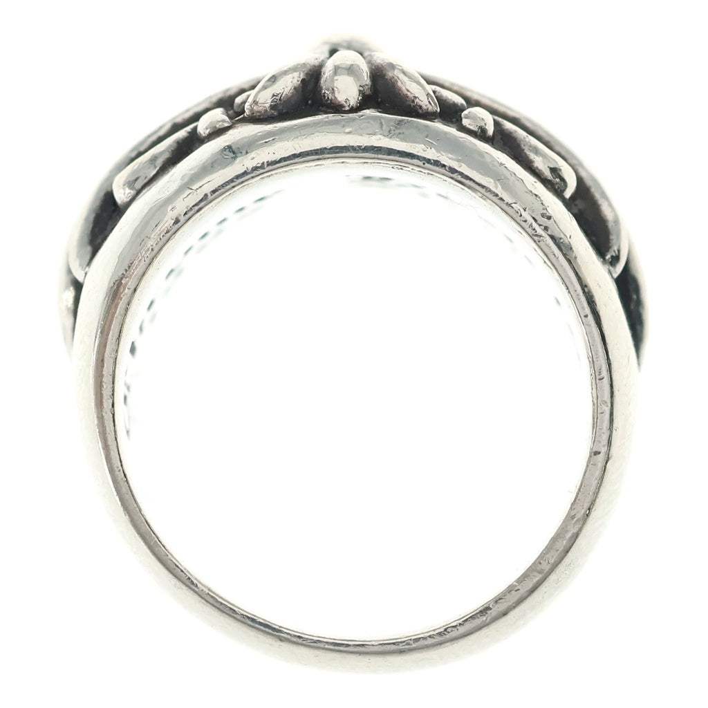 CHROME HEARTS(クロムハーツ) FLRL CRS フローラルクロス リング シルバー BCA346